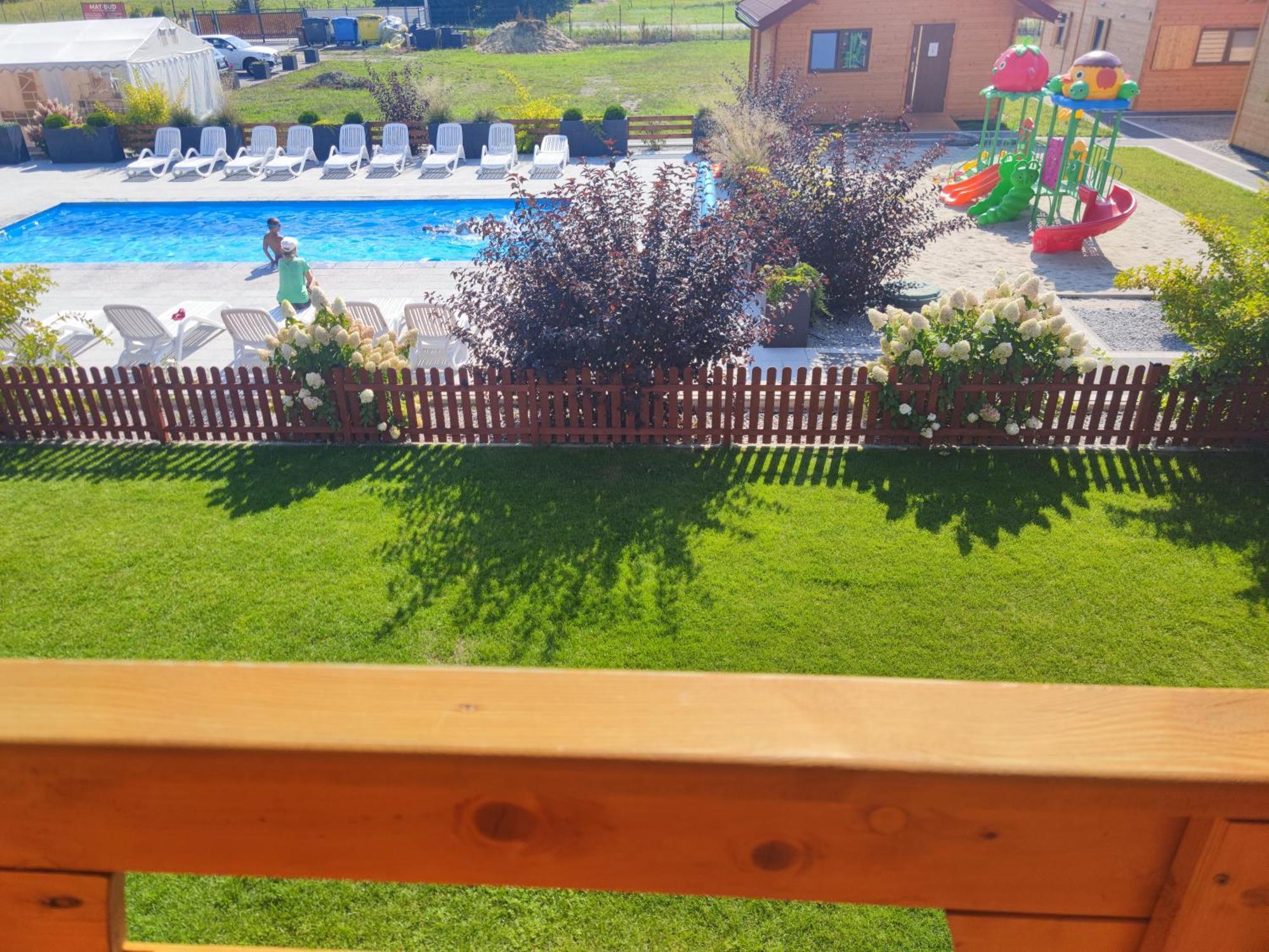 Miodowa Sadyba Domki Caloroczne Kluczbork Ligota Zamecka Eksteriør billede