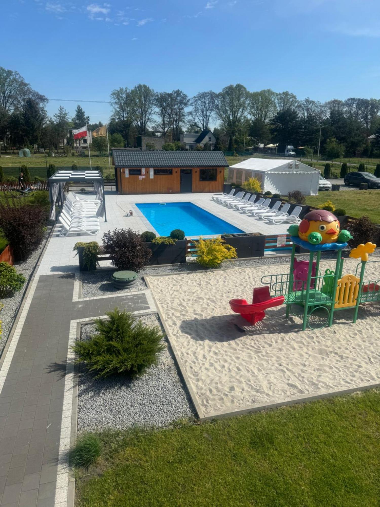 Miodowa Sadyba Domki Caloroczne Kluczbork Ligota Zamecka Eksteriør billede
