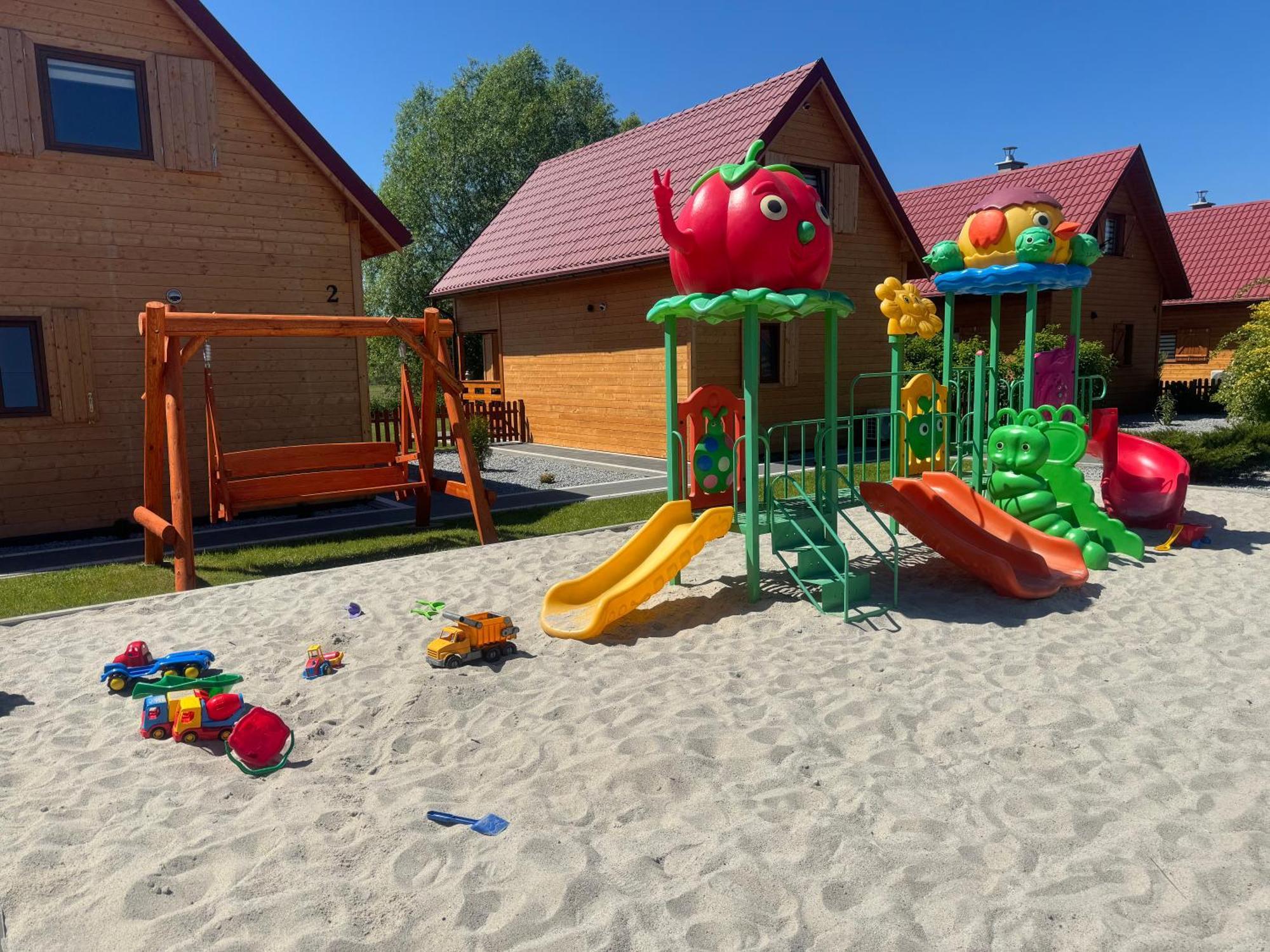 Miodowa Sadyba Domki Caloroczne Kluczbork Ligota Zamecka Eksteriør billede