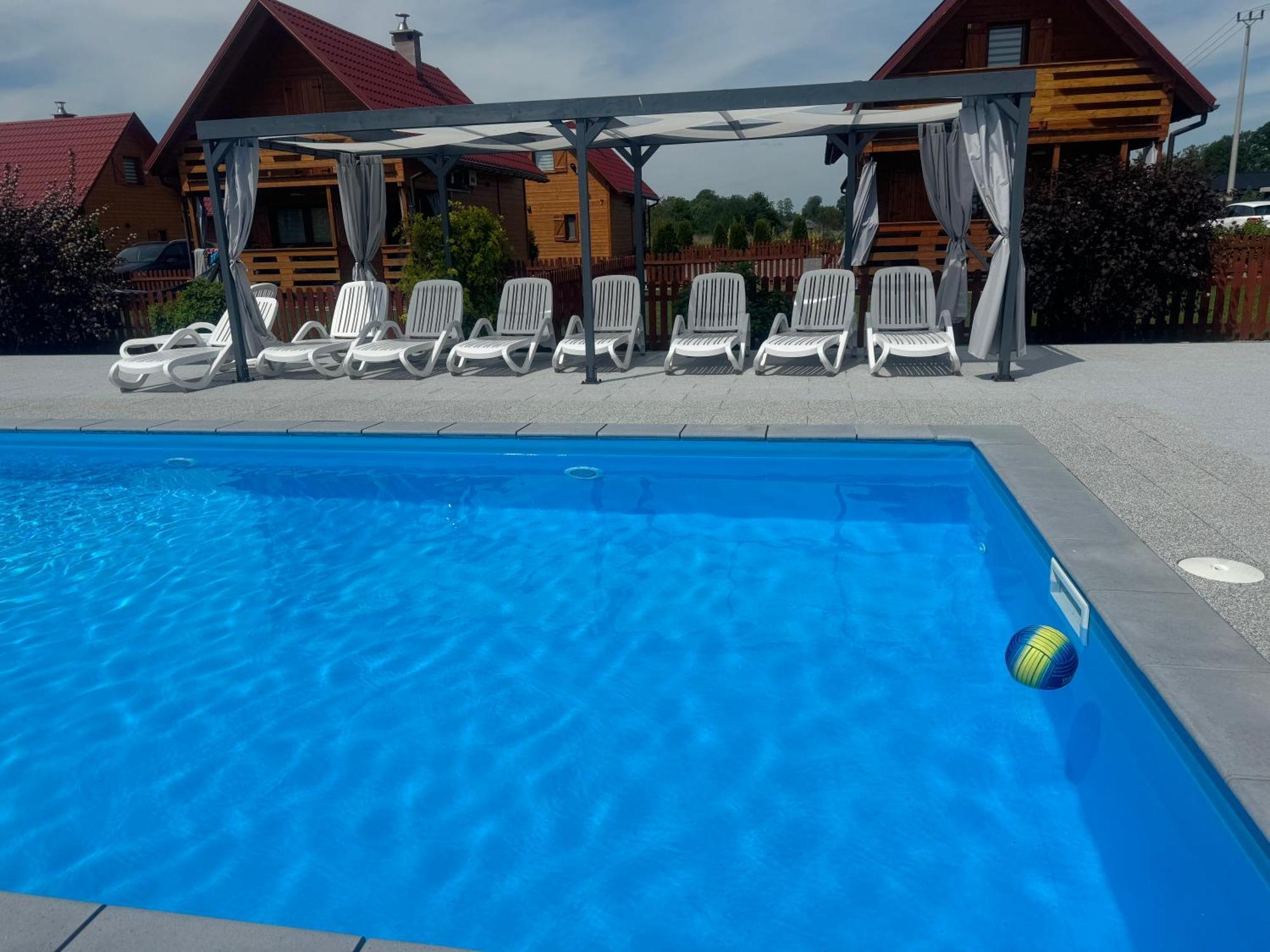 Miodowa Sadyba Domki Caloroczne Kluczbork Ligota Zamecka Eksteriør billede